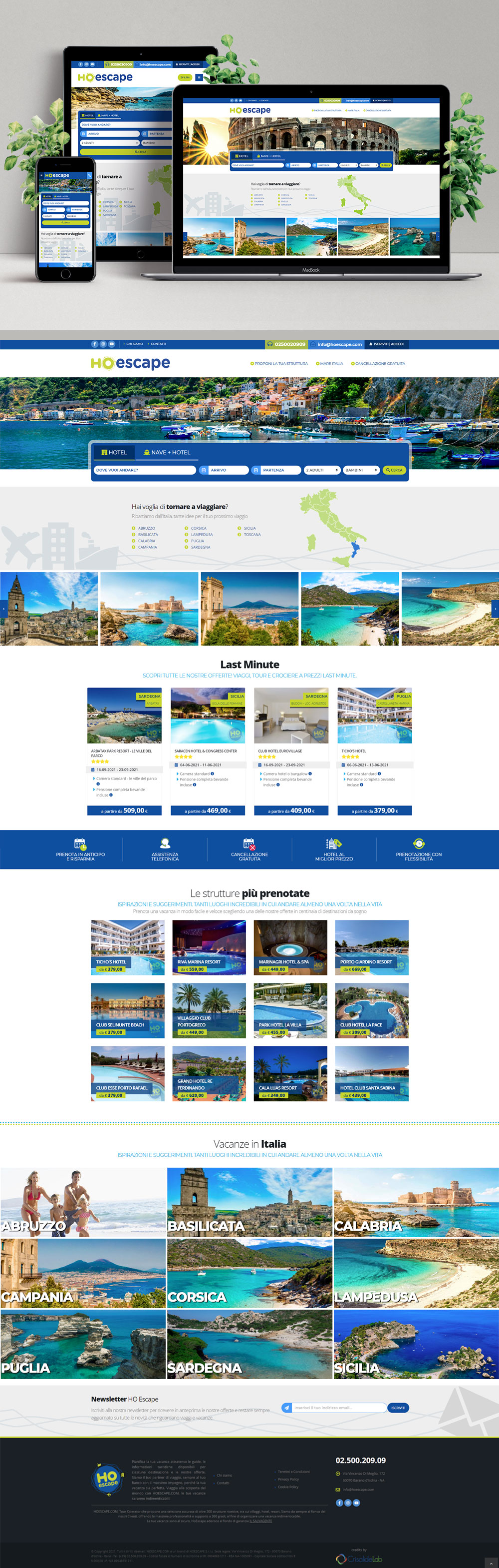 Sito prenotazioni vacanze - booking